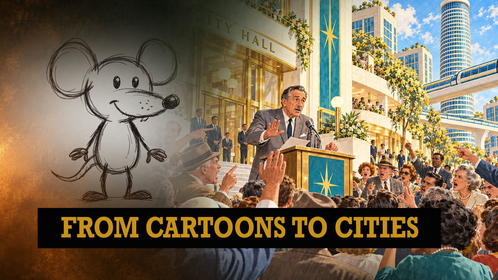 Walt Disney Built Worlds. Then He Tried to Build Tomorrow.